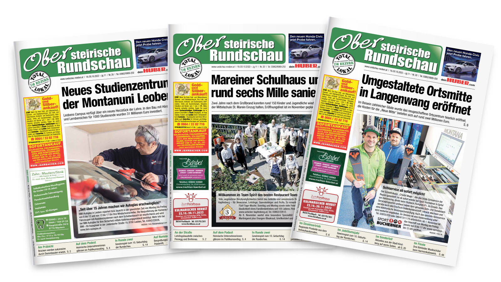 Unsere aktuellen Ausgaben