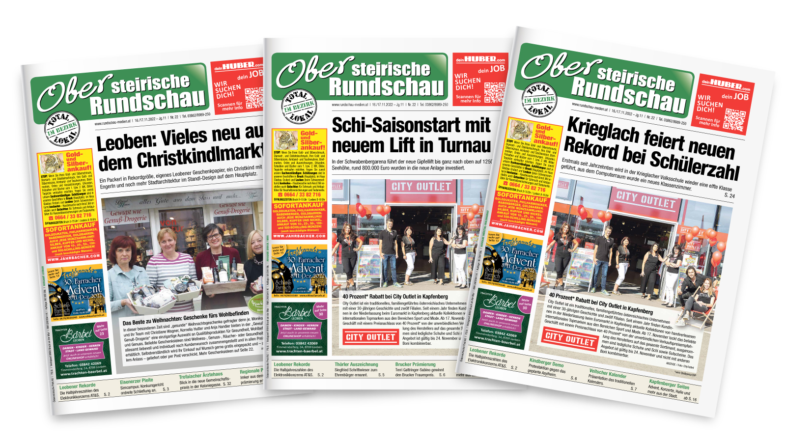 Unsere aktuellen Ausgaben