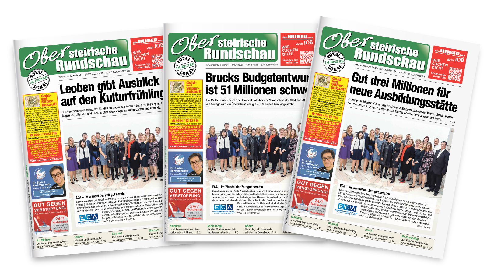 Unsere aktuellen Ausgaben