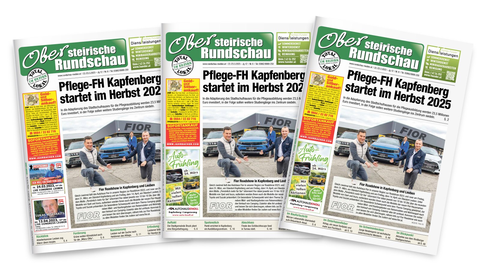 Unsere aktuellen Ausgaben