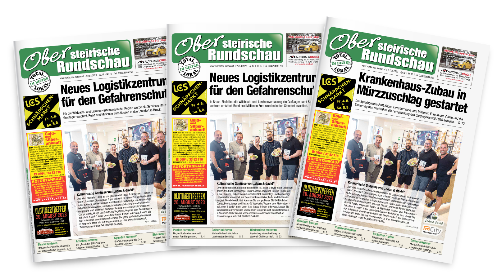 Unsere aktuellen Ausgaben