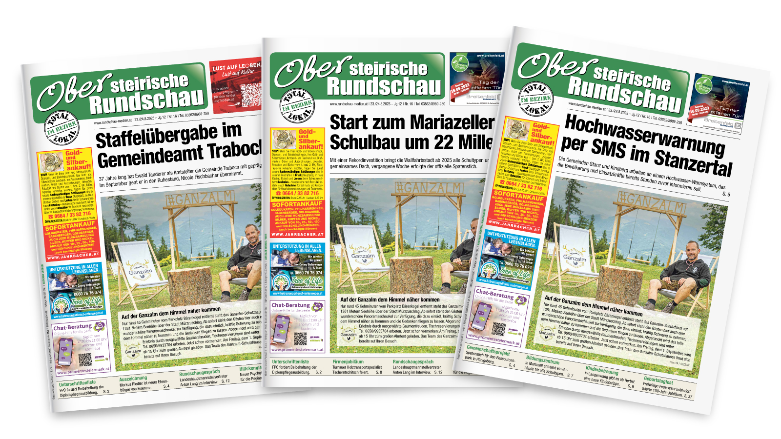 Unsere aktuellen Ausgaben