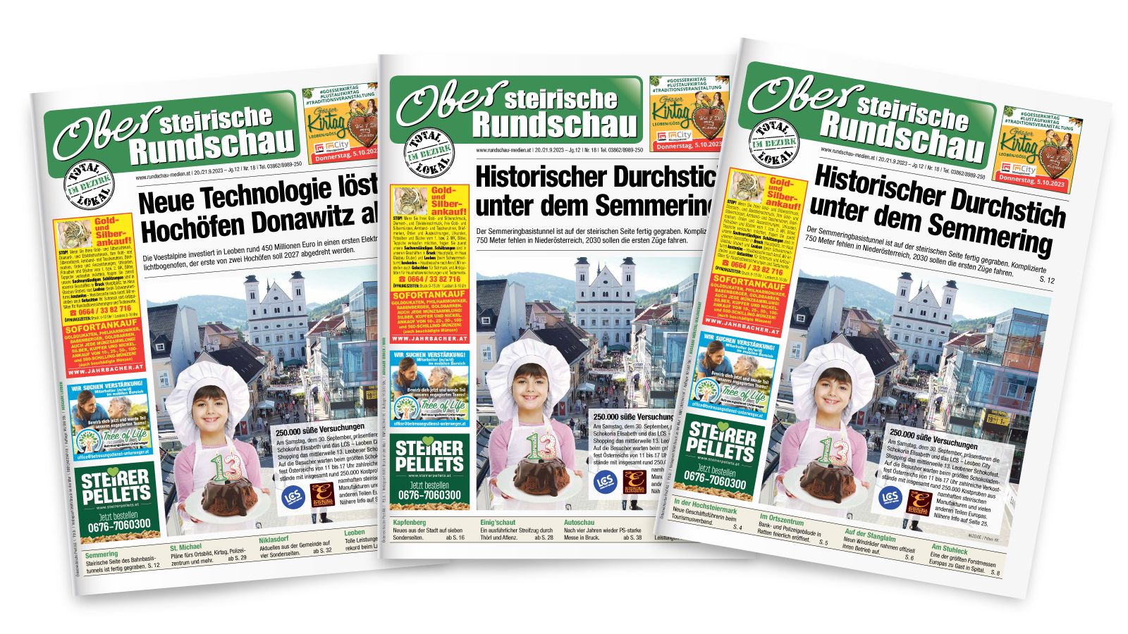 Unsere aktuellen Ausgaben