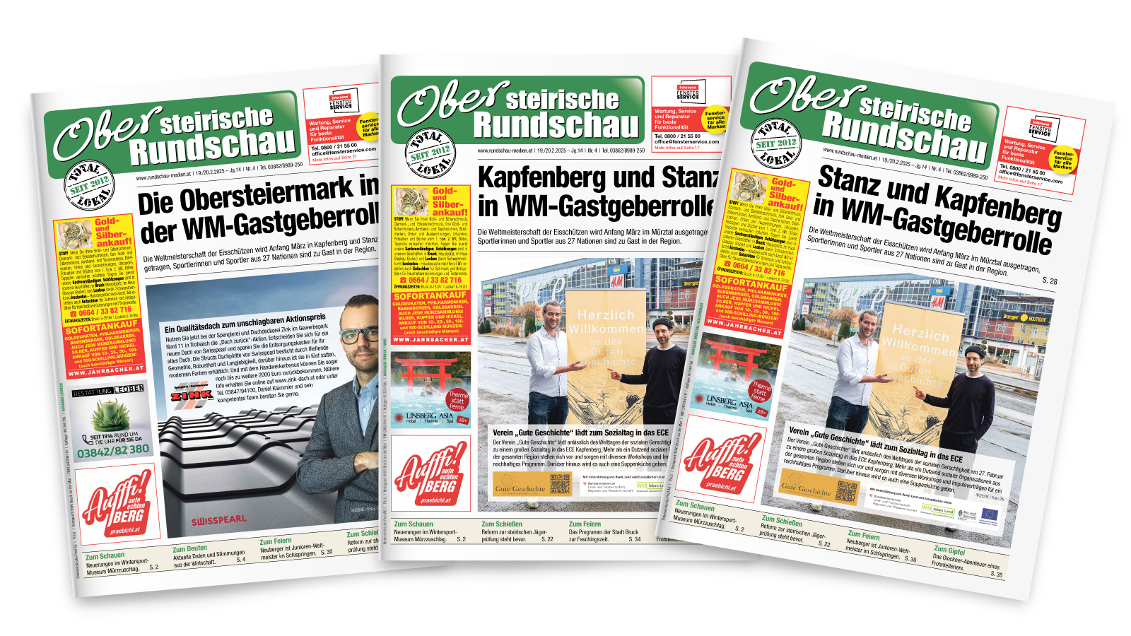 Unsere aktuellen Ausgaben