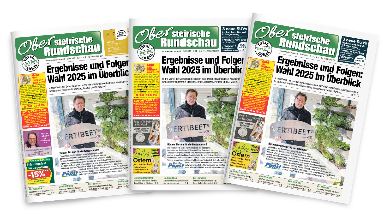 Unsere aktuellen Ausgaben