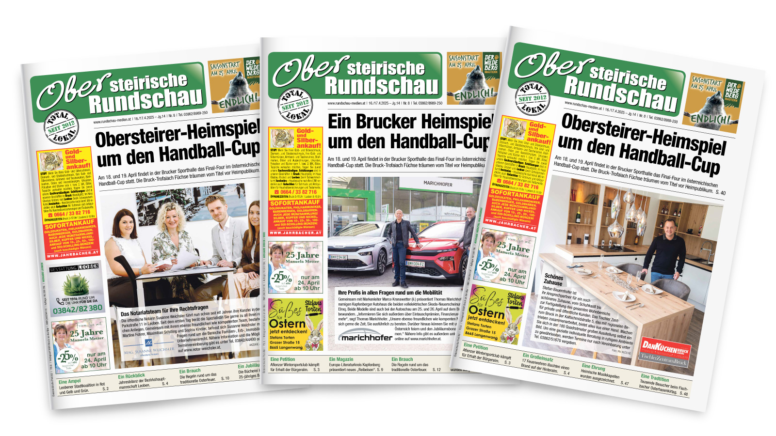 Unsere aktuellen Ausgaben