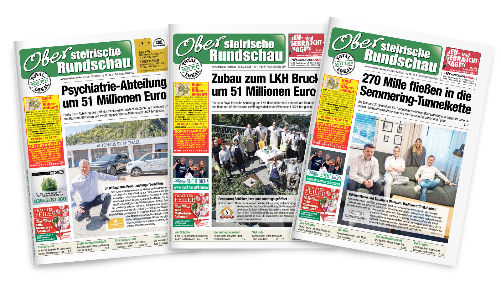 Unsere aktuellen Ausgaben