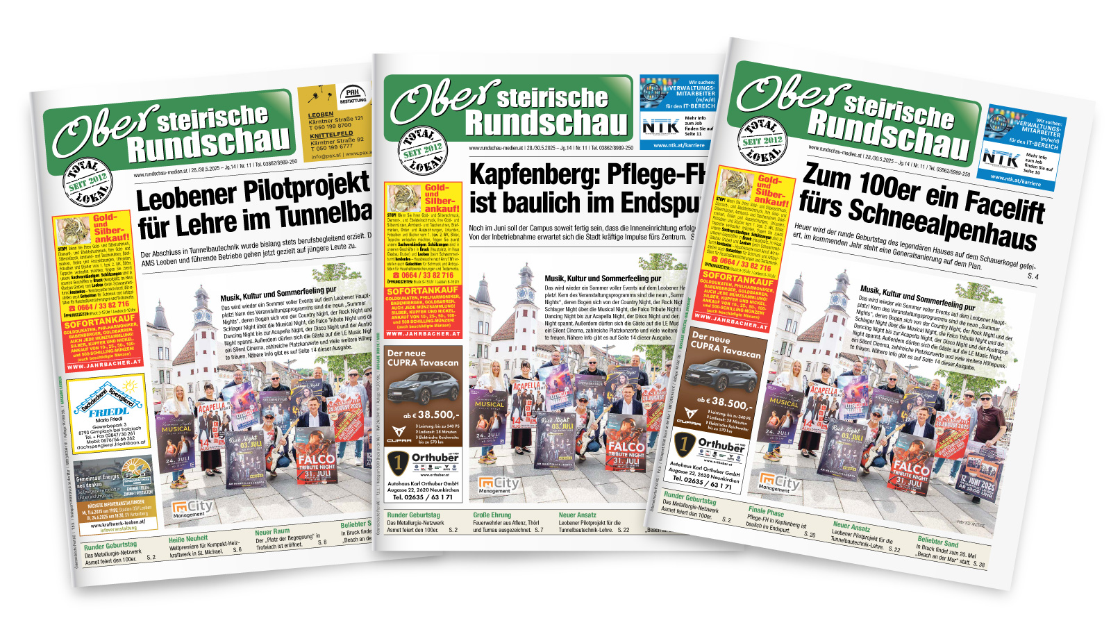 Unsere aktuellen Ausgaben