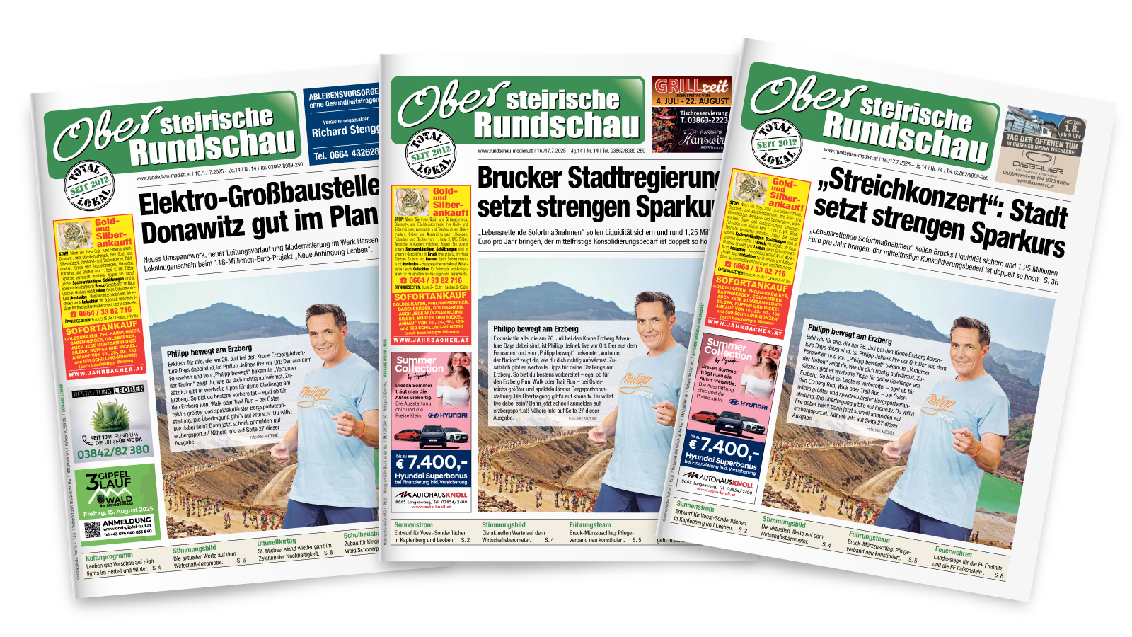 Unsere aktuellen Ausgaben
