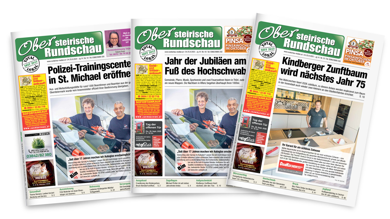 Unsere aktuellen Ausgaben