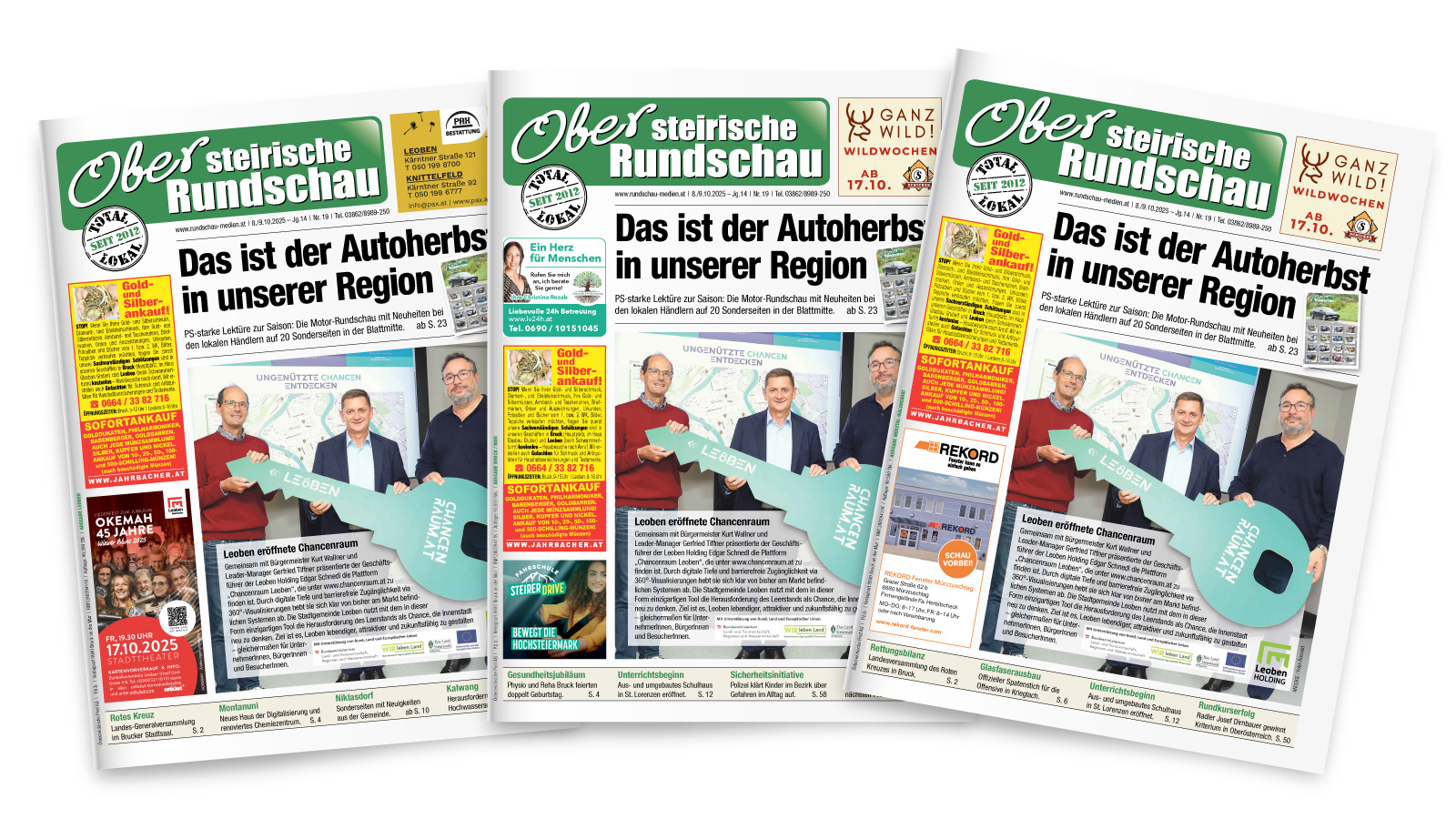 Unsere aktuellen Ausgaben