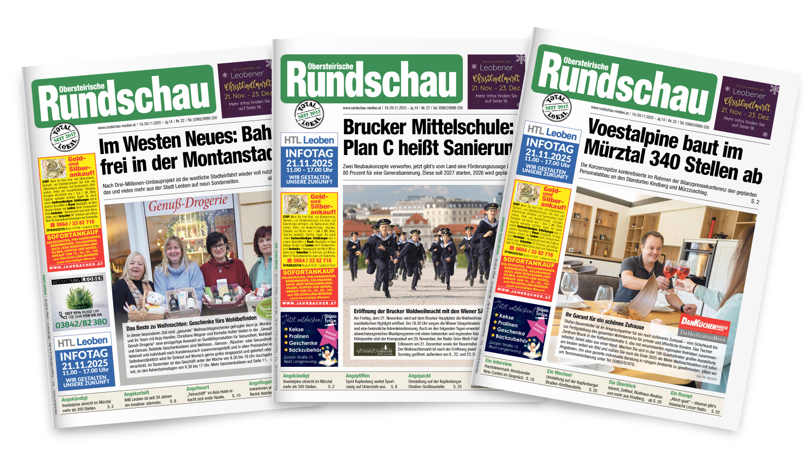 Unsere aktuellen Ausgaben