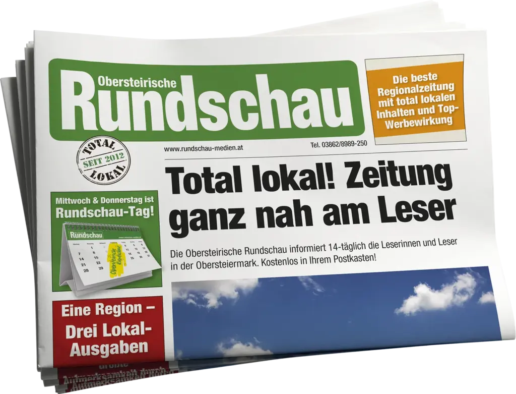 Titelseite Obersteirische Rundschau
