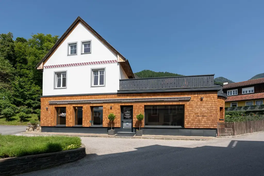 Ein Haus in ländlicher Umgebung