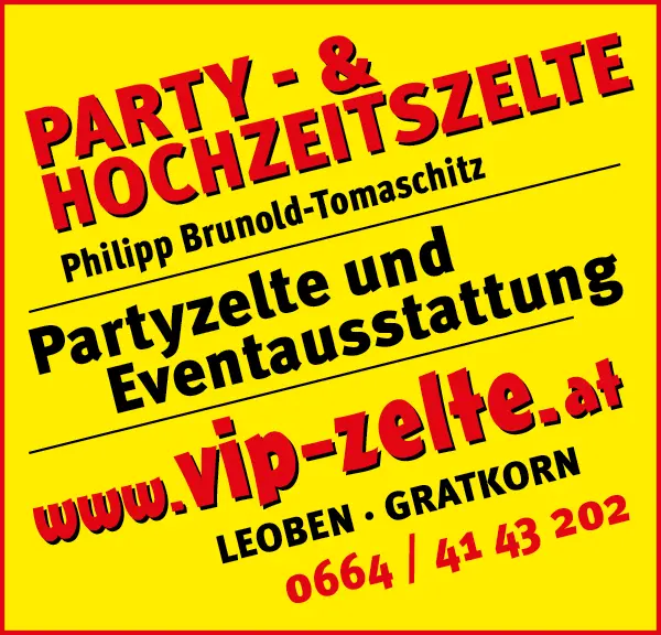 VIP-Zelte – Partyzelte und Enventausstattung.