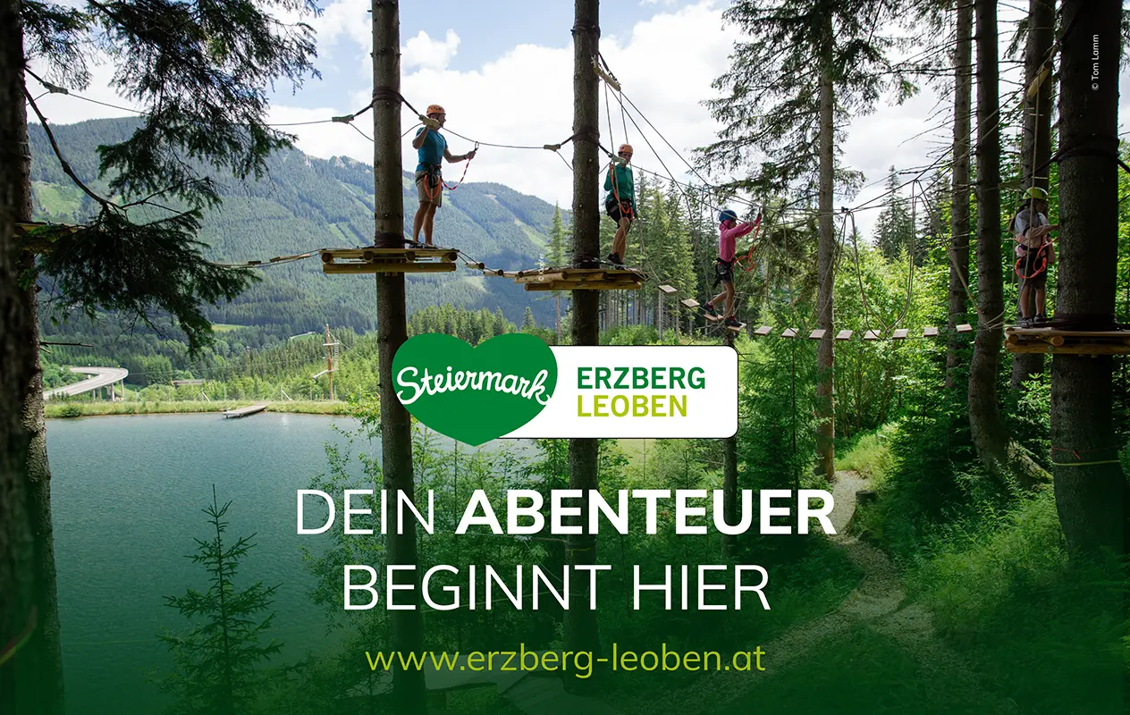 Erzberg Leoben – Dein Abenteuer beginnt hier.