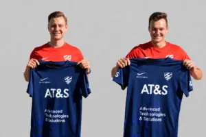 Zwei Spieler mit neuer Dress