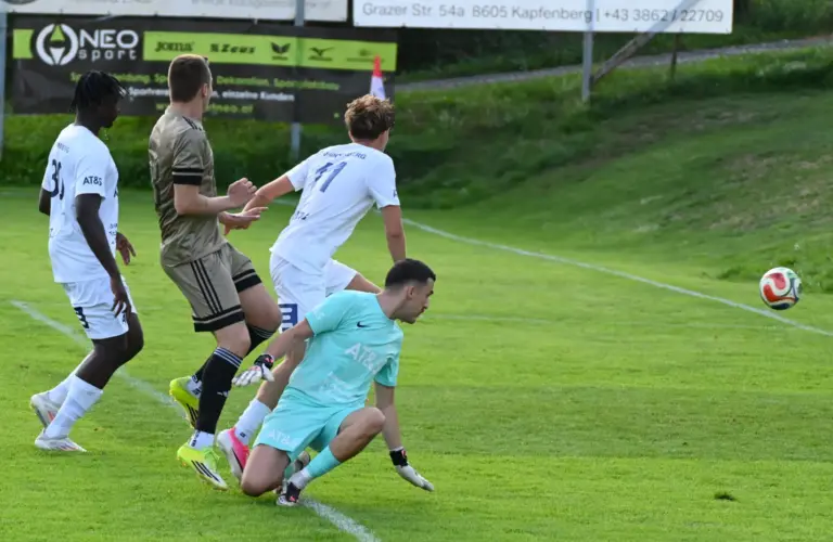 Die Pernegger als Riesentöter in der Unterliga Nord B Die Gäste erzielten ein Tor.