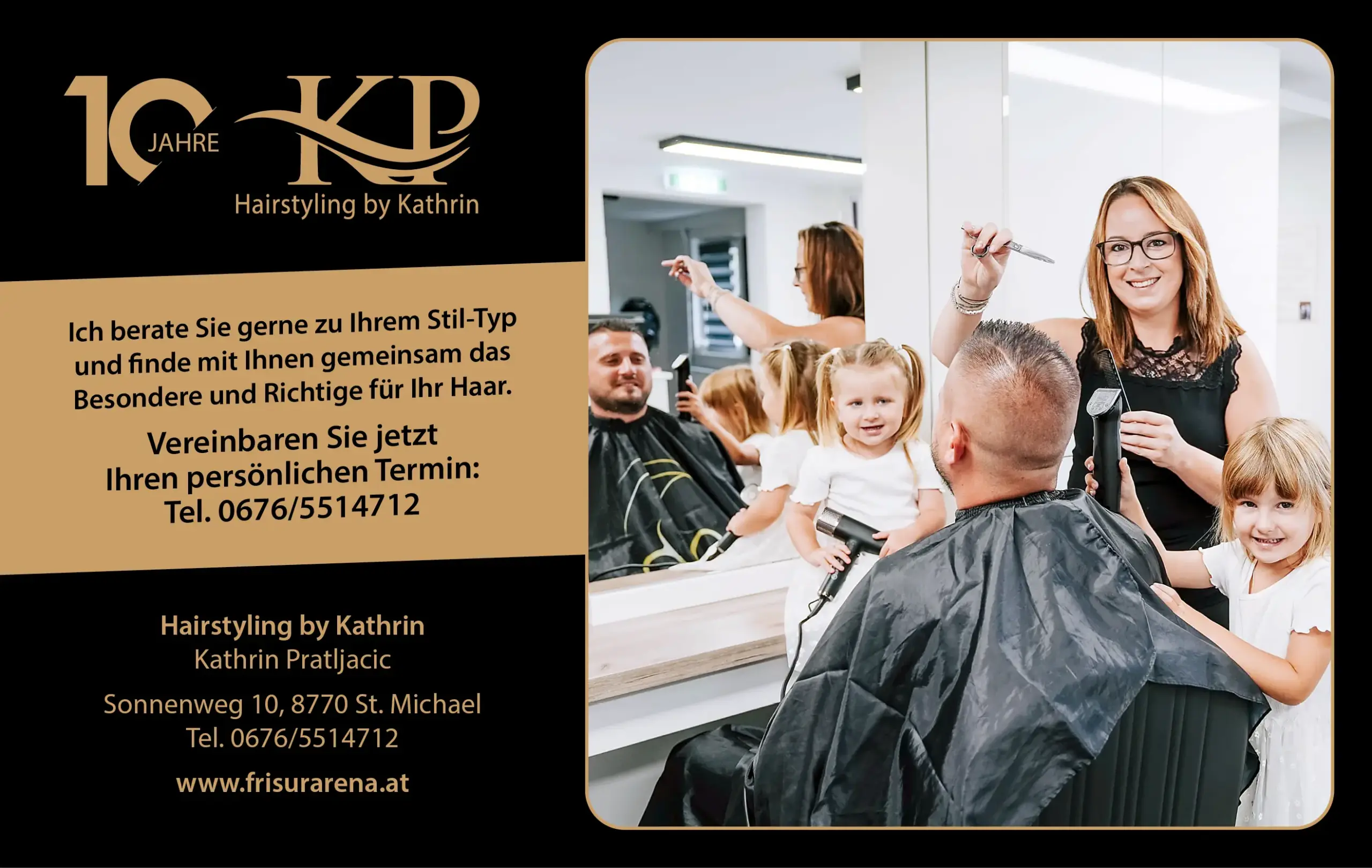 10 Jahre KP Hairstyling in St. Michael